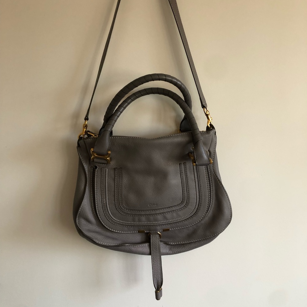 Cholè light grey bag